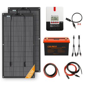 Solaranlage Wohnmobil 200W