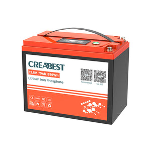 lifepo4 batterie 70ah 12v